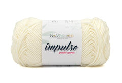 WOAFASHIONS - World of Arts Impulse Hand Knitting & Crochet Yarn, Premium Acrylic, 4 : Medium (Anchor Grey) (100gms / 3.5oz / 200mtr / 218yds)