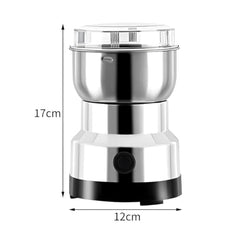 DhimahiEnterprisess Electric Coffee and Spice Grinder, 150W Stainless Steel Mini Grinder for Dry Masala, Coffee Beans, Nuts and Seeds, Multipurpose Kitchen Appliance