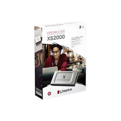 Kingston XS2000 500GB SSD | Pocket-Sized | USB 3.2 Gen 2x2 | External Solid State Drive | Up to 2000MB/s | SXS2000/5000GA