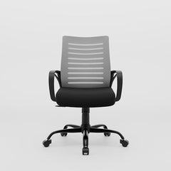 Green Soul Atom | Ergonomic Office Chair for Home & Office | 12 Months Warranty | Comfortable & Spacious Seat | Rocking-tilt Mechanism | Heavy Duty Metal Base (Black)