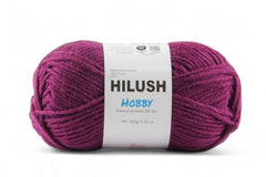 HILUSH Hobby,Wool Yarn dk Acrylic Hand Knitting Yarn Ball (100g/1 Ball),Suitable for Craft amigurumi Shade 001 (Sky Blue)
