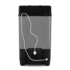 VW Visio World 8.5 kg semiautomatic Top Load Washer Only with Powerful Wash, V8 Supreme-Wash, Black/Grey