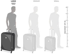KAMILIANT by American Tourister Savvy|Trolley Bag Set of 3 (55+70+80 cms) for Travel| Hard Case Polypropylene (PP) Suitcase|360° 8-Wheel Spinner Luggage Trolley|Combination Lock|Orange Pastry
