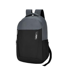 Safari Forge 34L Laptop Backpack, 3 compartments, Raincover, Antitheft pocket, Trolley Sleeve, Organizer, Bottle holder, Front pocket, College bag, school bag, Formal backpack, Color- Black
