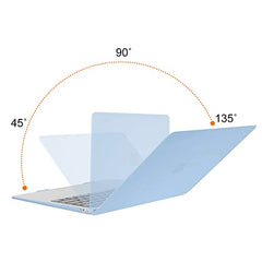 MOSISO Compatible with MacBook Air 13 inch Case 2021-2018 Release A2337 M1 A2179 A1932, Plastic Hard Shell&Keyboard Cover&Screen Film&Storage Bag for MacBook Air 13.3 inch Case, Deep Teal