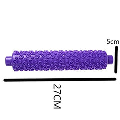 SYGA Sky Blue Butterfly Printing Portable Roller Cake Decorating Baking Mould Fondant Tool