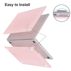 EooCoo Case for MacBook Air 15 inch M5 M4 M3 M2 2026-2023, Sparkly Clear