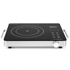 Surya Flame 2000 Watts Infrared Cooktop | Preset Indian Menu Options & Timer | Compatible With Any Metal Cookware with Flat Bottom | Easy to clean | Portable | Black | 1Y Warranty