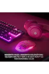 SteelSeries Aerox 3 Wireless Gen 2 - Ultralight 68g Gaming Mouse, 4K Polling, 26K DPI Optical Sensor, 200 Hours Battery Life, IP54, 80 Million Clicks, RGB, Pure PTFE Gliding Feet, Shadow