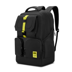 Skybags Hustle 15.6 Inch Compatible Laptop Backpack 31L | 3 Compartments with Flushed USB Ports (Type A & Type C) & Rain Cover | Side Bottle Pockets | Office & Travel Backpack for Men & Women (Navy)