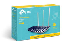 TP-Link Archer C50 AC1200 Dual Band Wireless Cable Router, Wi-Fi Speed Up to 867 Mbps/5 GHz + 300 Mbps/2.4 GHz, Supports Parental Control, Guest Wi-Fi, VPN (Black)