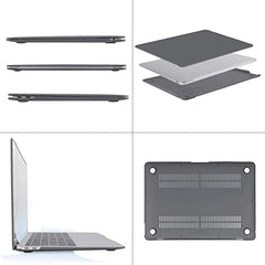 ZORBES® Laptop Cover 13.3 Inch for MacBook Air M1 A2337 A2179 A1932 Mac Book Air 13 Inch Case Compatible with Apple 2020 2019 2018 Release Waterproof Clear Plastic Hard Shell Case Cover Protector