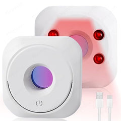 Heyovin Hidden Camera Detectors, Delicate Small Bug, Anti Spy Wireless Infrared Camera Sweeper Device Detector, Privacy Protector Portable Bug Detector, Indoor use for Home/Office/Travel (White)