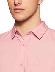 Amazon Brand - Symbol Men's Pack of 2 Cotton Casual Shirt| Regular Fit | Plain | Full Sleeve | Available in Plus Sizes