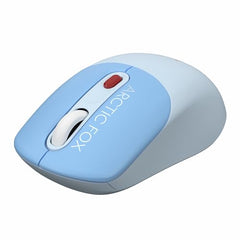 Arctic Fox ProMaxe Wireless Mouse | 2400 DPI |2.4 GHz with USB Nano Receiver | High Precision Optical Tracking| for PC/Mac/Laptop - Cool Gray