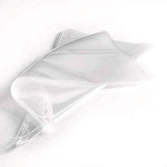 Syga Plastic Disposable Icing Pastry Bags, Piping Bags for Cake Dessert Decoration, White (Pack of 50)