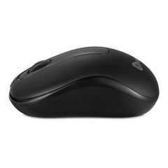 Enter Optical Scroller Wireless Mouse with 2.4GHz, USB Nano Dongle, Click Wheel, 800 DPI (Black)