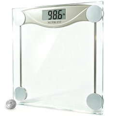 BMI Smart Digital Weighing Scale for Body Weight, Rechargeable Bathroom Scale With Body Fat Measurement - Gripit Advanced Smart Scale (Grayish Green)