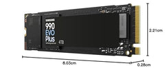 Samsung 990 EVO Plus SSD 1TB, PCIe Gen 4x4, Gen 5x2 M.2 2280, Speeds Up-to 7,150 MB/s, Upgrade Storage for PC/Laptops, HMB Technology and Intelligent Turbowrite 2.0, MZ-V9S1T0BW