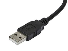 Monoprice PS/2 Keyboard/Mouse to USB Converter Adapter, Black (110934)