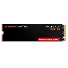 WD_Black Western Digital SN8100 NVMe 1TB, Upto 14900MB/s R, 11000MB/s W, 5Y Warranty, PCIe Gen 5 NVMe M.2 (2280), Gaming Storage, Internal Solid State Drive (SSD) (WDS100T1X0M-00CMT0)
