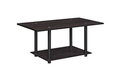 DeckUp CF9048 Tube-N-Turn Engineered Wood Coffee Table (Dark Wenge, Matte Finish)