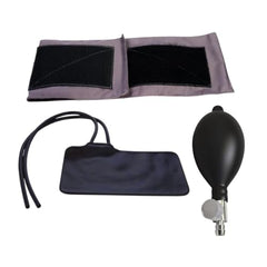 VATS BP Cuff Replacement Kit with Bladder, Valve & Bulb, Universal Arm Cuff for Manual, LCD & LED Blood Pressure Monitors, Sphygmomanometer Armlet, Black