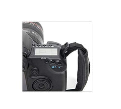 SYGA DSLR Camera Hand Grip Wrist Strap Oval Shape Black Strap