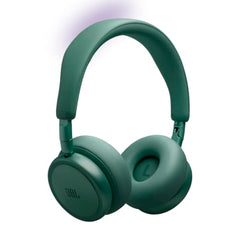 JBL Live 680NC Wireless On‑Ear Headphones with Adaptive Noise Cancelling, Bluetooth, 80 Hours Battery Life, Multipoint Connection, Green