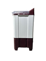 Voltas Beko Semi-Automatic Top Load Washing Machine, 12 Kg Capacity, 5 Star Burgundy