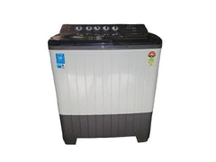 Voltas Beko Semi-Automatic Top Load Washing Machine, 12 Kg Capacity, 5 Star Burgundy