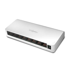 FRONTECH 8 Port Gigabit Ethernet Switch | 10/100/1000Mbps | Plug & Play LAN Hub for Router, Computer, Gaming Console, Printer & IP Camera | Wall Mountable | Hi-Speed Network Switch (NC-0052)