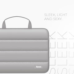 Dyazo 15.6 Inch Fluffy Laptop Sleeve | Soft Padded Protection | Water Resistant & Lightweight Laptop Sleeve Case Compatible for MacBook, Dell, HP, Lenovo, Acer, Asus and Other Notebook (Black)