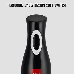 Cello Vibro Hand Blender, Black | Powerful 300W Motor | Copper Motor, Ergonomic Design, Low Noise Operation, Easy to Clean and Store | 2-Year Warranty