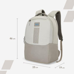 American Tourister Nexa Style 01 | 36L Backpack | Casual Bag | 3 Compartments | School & College Backpack for Men and Women | Olive | 1 Yr Global Warranty