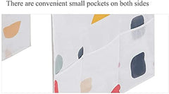 SYGA Refrigerator Storage Bag Colorful Waterproof dust Cover Sundries Organizer Hanging Bag Kitchen- 1 Piece, White