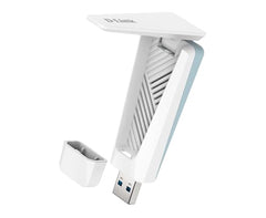D-Link AX18U AX1800 Wi-Fi 6 USB Adapter, Wi-Fi Dongle,MU-MIMO, Dual Band, Foldable Antenna, WPA3, USB 3.0, Lower Latency, Compatible with Windows 11/10