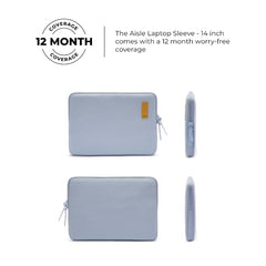 Mokobara The Em Laptop Sleeve Compatible with 14 & 15.6" inch Laptop, MacBook & Notebook | Padded Laptop Compartment with Luggage Sleeve (14 Inch, We Meet Again Sunray (Limited Edition))