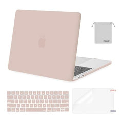 MOSISO Compatible with MacBook Pro 13 inch Case M2 2025, 2024, 2023, 2022-2016 A2338 M1 A2251 A2289 A2159 A1989 A1708 A1706, Plastic Hard Shell&Keyboard Cover&Screen Film&Storage Bag, Serenity Blue