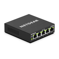 NETGEAR 5-Port Gigabit Ethernet Plus Switch (GS305E) - Desktop or Wall Mount, Home Network Hub, Office Ethernet Splitter, Silent Operation