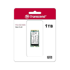 Transcend 2TB MTE400S M.2 2242 PCIe Gen3x4 SSD, Compatible with Ultra-Thin Laptops, Dram-Less Low Power, Up to 2000MB/s, TLC - TS2TMTE400S