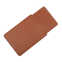 ENTHOPIA 13 to 14 Inches Folio Laptop Case Cover Vegan Leather Compatible for MacBook, Lenovo, Hp, Dell &Other Notebooks - Plain Cork