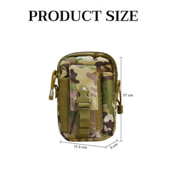 MOMISY Waist Bag, Fanny Pack, Chest Pouch for Men Women Boys Girls (CP Camouflage, 17 * 11.5 * 5 cm)