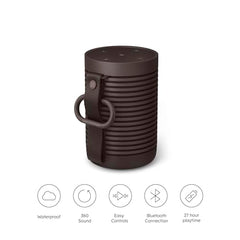 Bang & Olufsen Beosound Explore - Wireless Outdoor Bluetooth Speaker, IP 67 Dustproof and Waterproof, BornFire Orange