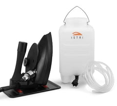ISTRI CHARCOAL BLACK for commercial/industrial/gravity bottle steam iron 1600W/230V/50sz with ISI mark steam iron
