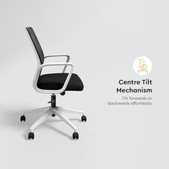 Interio by Godrej Vurv Mesh Mid Back Study Chair