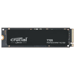 Crucial® T705 2TB PCIe Gen5 NVMe M.2 SSD with heatsink