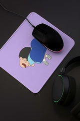 ESSENSI Mouse Pad for Laptop & Desktop | 9x7 Inch Anti-Fray Stitched Edges | Non-Slip Rubber Base | Desk Setup Accessory for Students, Gamers & Professionals (Big Things)