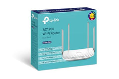 TP-Link Archer C50 AC1200 Dual Band Wireless Cable Router, Wi-Fi Speed Up to 867 Mbps/5 GHz + 300 Mbps/2.4 GHz, Supports Parental Control, Guest Wi-Fi, VPN (Black)