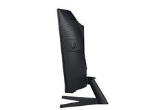 Samsung 32" (80cm) Odyssey G5 2K Curved Gaming Monitor|QHD 2560 X 1440|1000R Curved|165Hz|1ms(MPRT)|300nits|Ports-HDMI,DP,Headphone|DP Cable|HDR10|FreeSync|LS32CG550EWXXL|Black